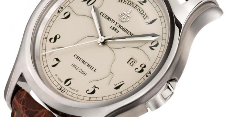 Cuervo Y Sobrinos Robusto Churchill Day Date 
