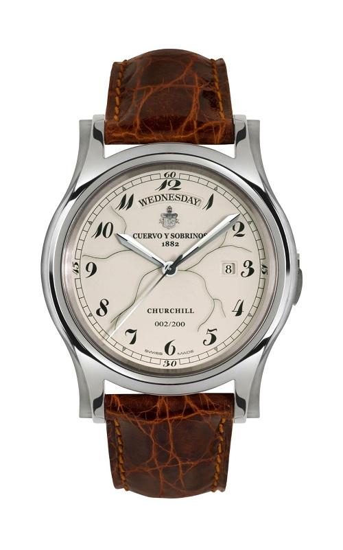 Cuervo Y Sobrinos Robusto Churchill Day Date
