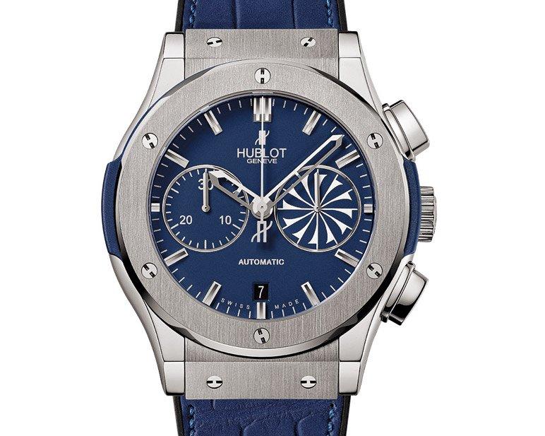 Hublot Mykonos Classic Fusion Chrono dial