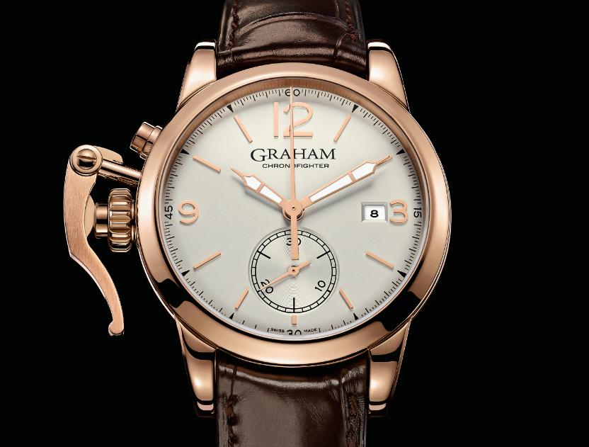 GRAHAM Chronofighter 1695 pink gold