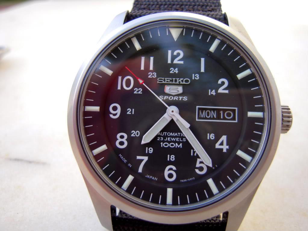 Seiko Military watch SNZG15 J1