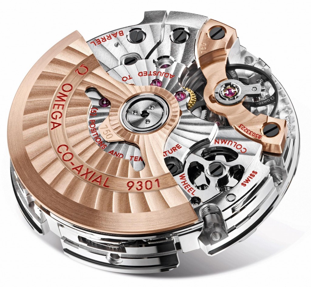 George Daniels co-axial escapement for Omega
