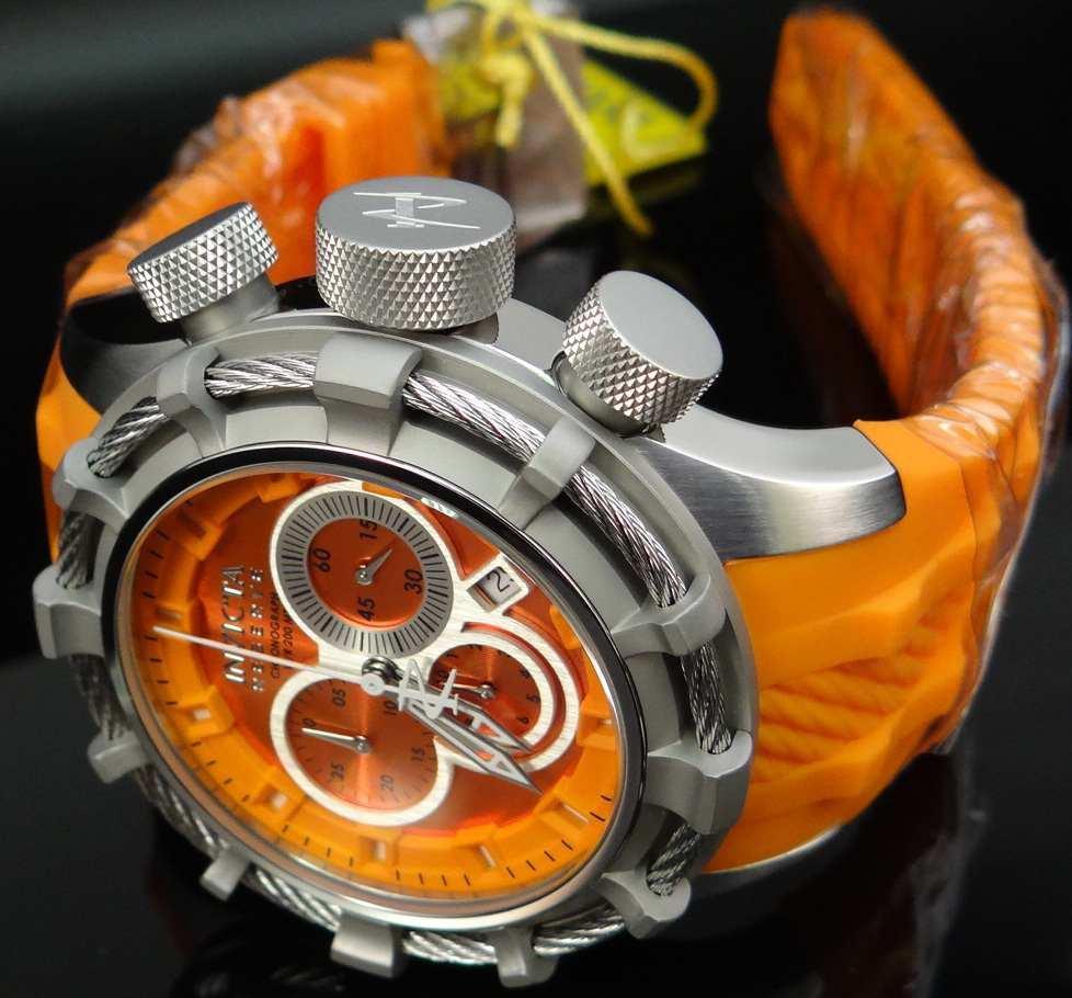 Invicta Pumpkin Orange watch
