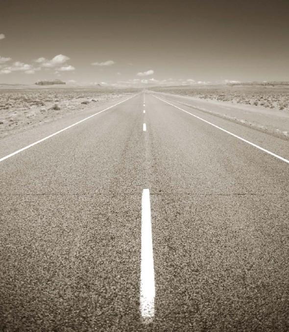 Open road