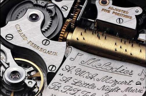 Girard Perregaux Opera Three musical box