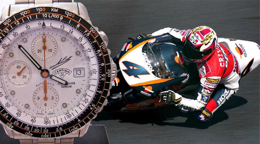 Mick Doohan and Certina
