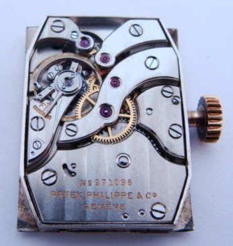Patek Philippe 18k Yellow Gold Ref 1588 movement