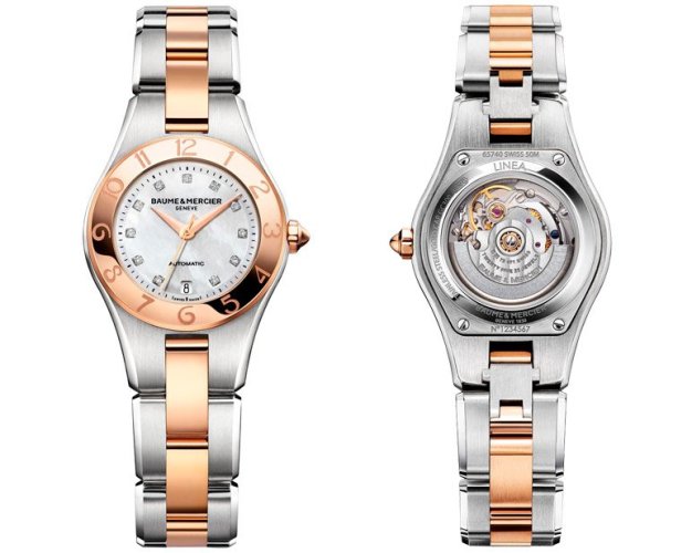 Baume & Mercier Linea Automatic Front and Back
