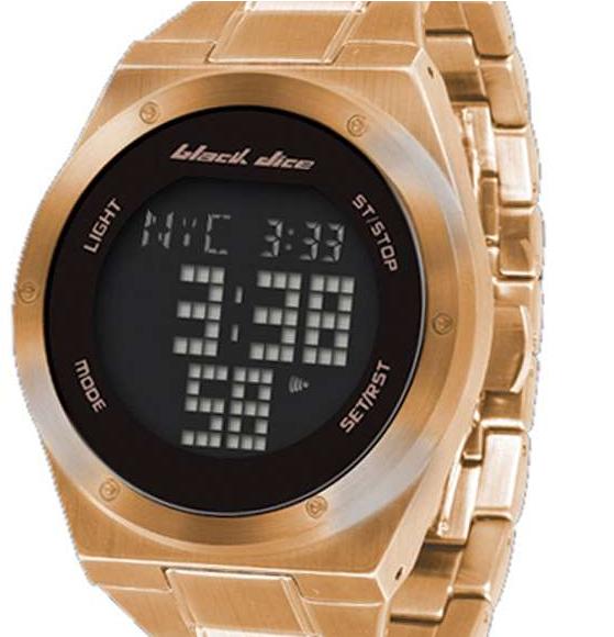 Black Dice Slick Alarm Chronograph