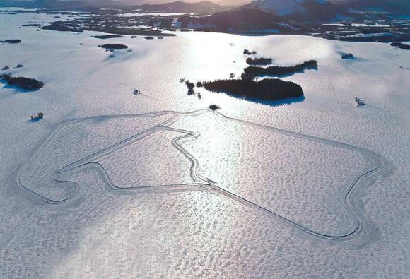 Laponie Ice Driving circuit