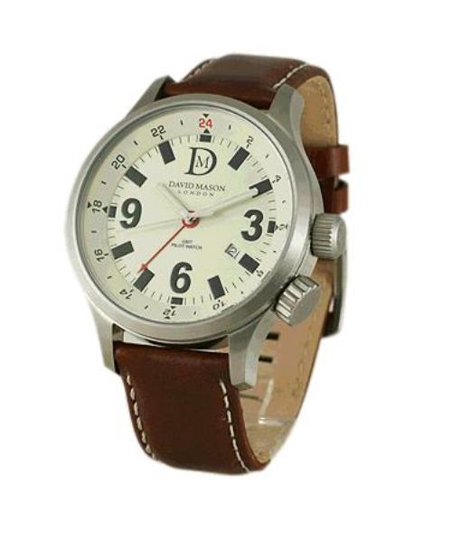 David Mason DM1A Gents Oversized Pilot's Watch
