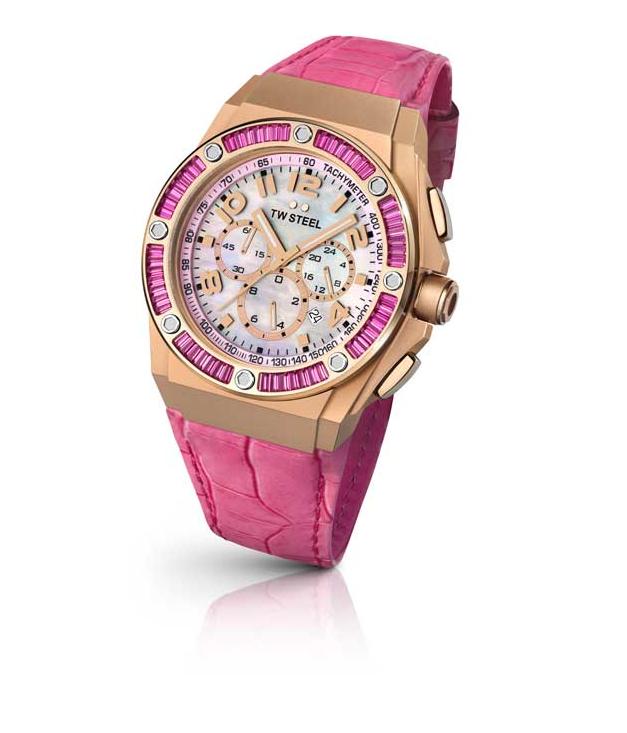 TW Steel Kelly Rowland Limited Edition in pink