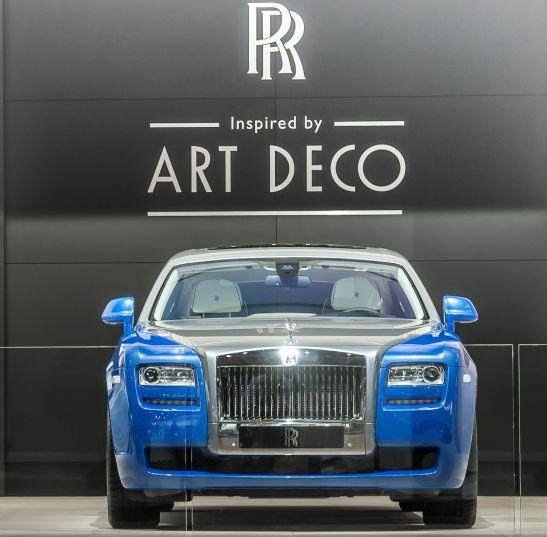 Art Deco inspired Rolls Royce Ghost