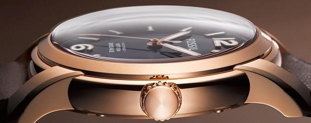 Fossil Swiss line crown