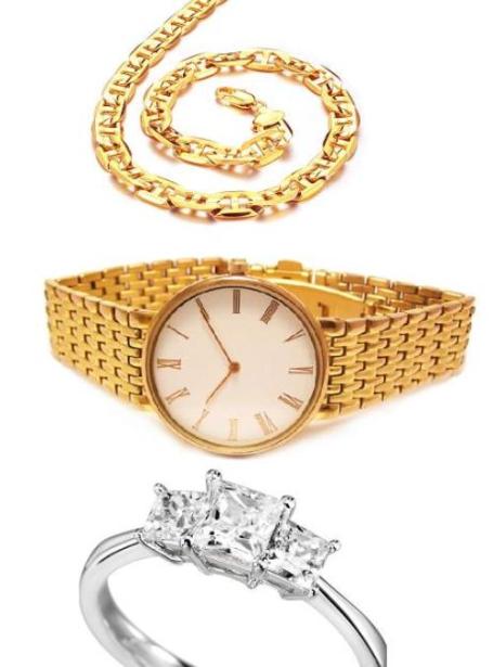 Gold watches and diamonds Gold watches and diamonds