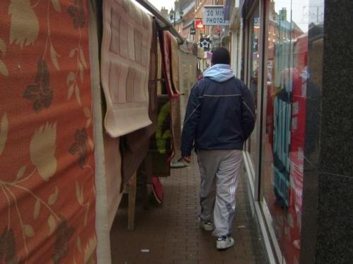 Man in street