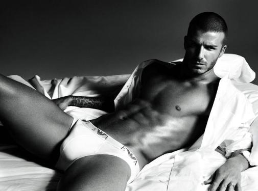 David Beckham in Emporio Armani underwear