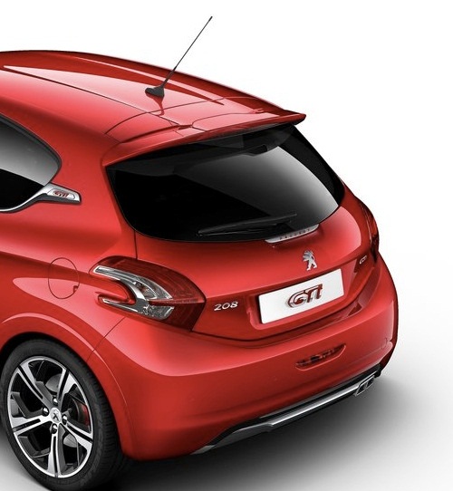 Peugeot 208 GTi Rear Peugeot 208 GTi Rear