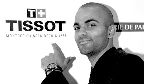 Tony Parker Tissot Brand Ambassador