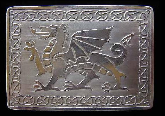Welsh Dragon Belt Buckle Welsh Dragon Belt Buckle