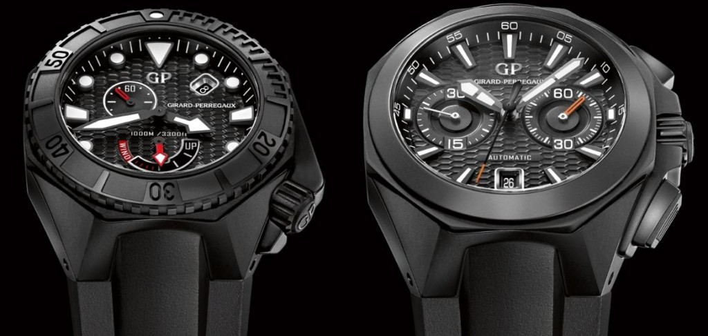 Girard Perregaux Sea Hawk and Chrono Hawk