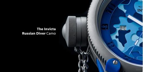 Invicta Russia Diver Camo