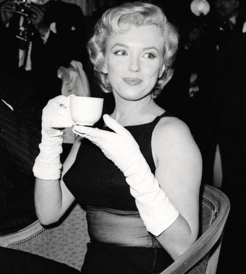 Marilyn Monroe at the Savoy Hotel
