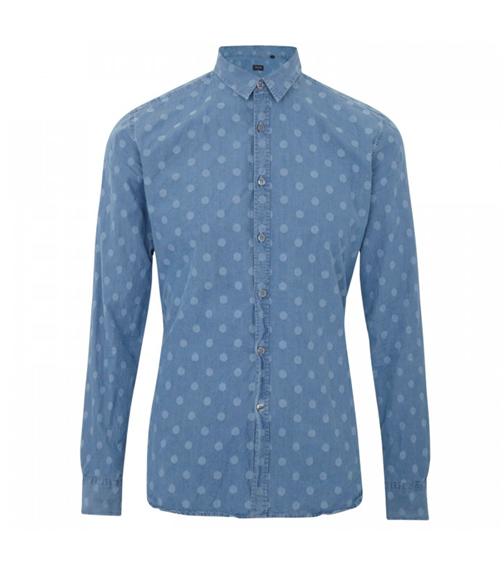 Paul Smith Polka Dot Chambray shirt