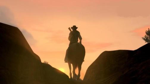 Riding off into the sunset