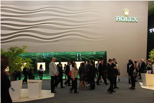 Rolex stand at Baselworld Rolex stand at Baselworld