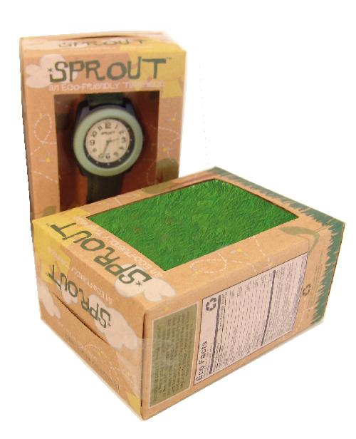 Sprout Watches packaging