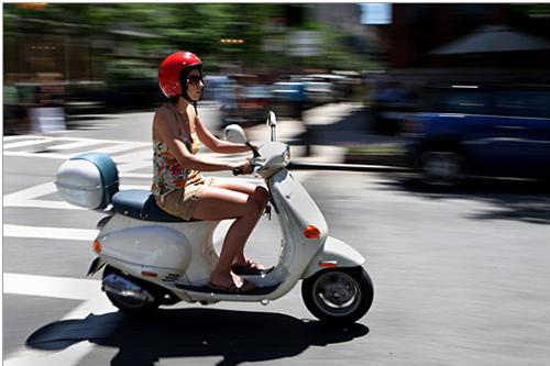 The scooter today