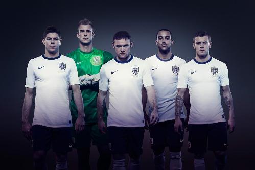 England Home Kit 2013