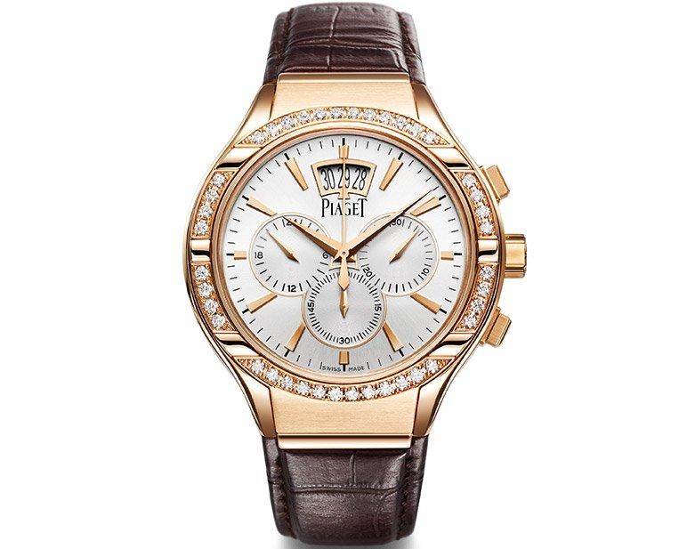 Piaget Polo 45 Diamonds Chronograph