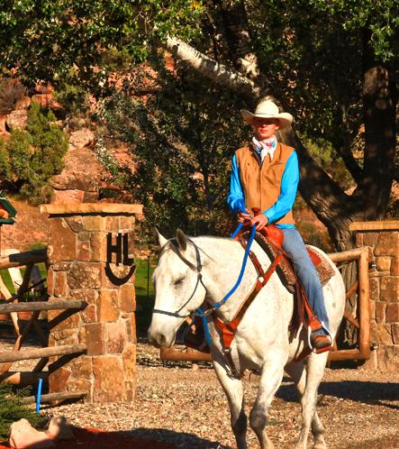 Riding tall in the saddle all day Riding tall in the saddle all day
