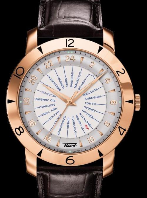 Tissot Heritage Navigator Automatic 160th Anniversary pink gold