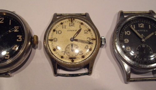 WWI watch sizes