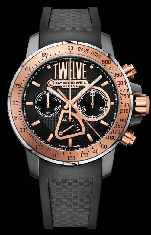 Nabucco Rose gold, Titanium and Carbon Fibre Cuore Caldo Twelve Special Edition