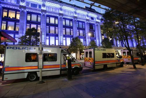 Selfridges Burka Raid