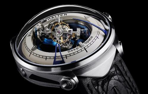 Vianney Halter Deep Space Tourbillon close up