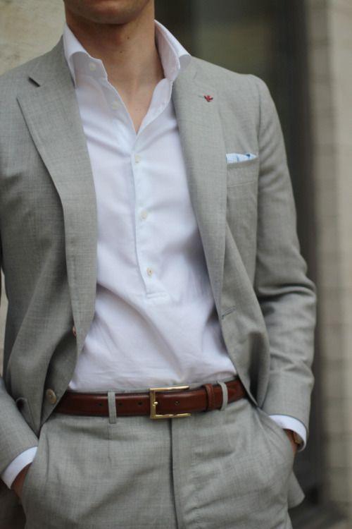 Crisp white shirt