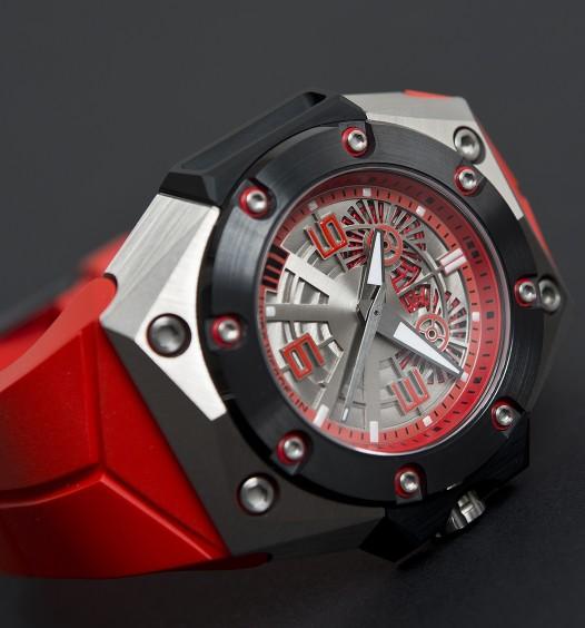 Linde Werdelin Oktopus II Titanium Red