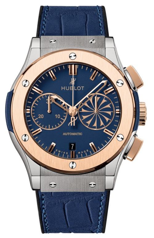 Hublot Mykonos 2013 Classic Fusion Chronograph Gold Titanium