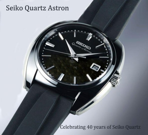 Seiko celebrates the 40th year of the quartz watch with a special edition Quartz Astron