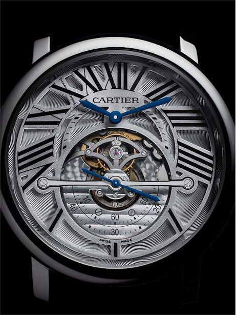 Overcoming gravity: The Rotonde de Cartier Astrorégulateur watch Calibre 9800 MC