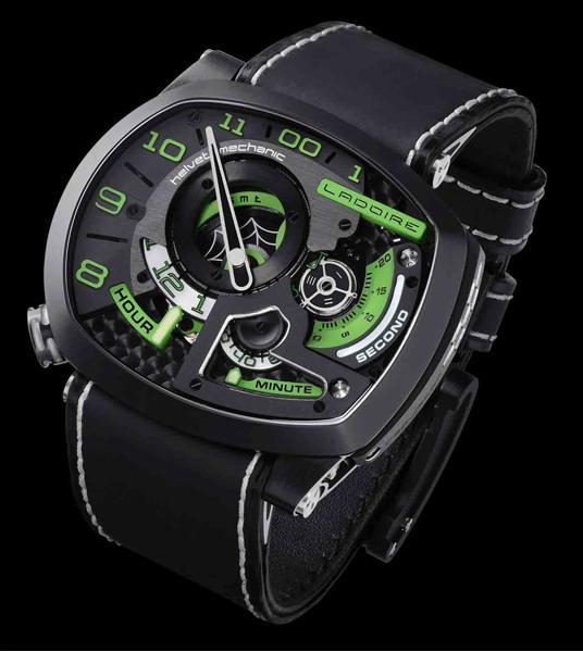 Meet Mr. Green, part of the new Ladoire Genève ‘Black Widow’ collection