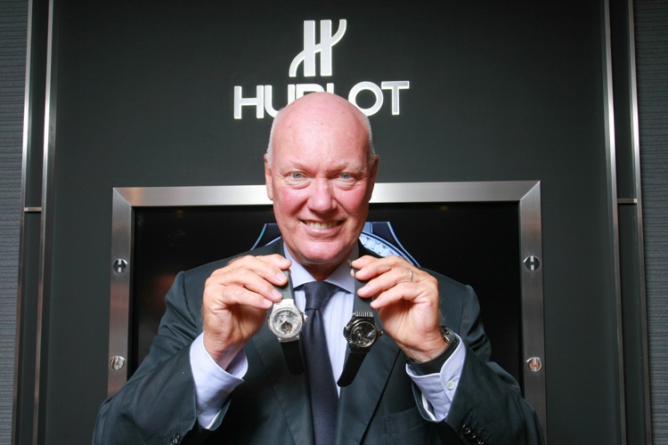 Jerome Pineau chats to Jean-Claude Biver, CEO of Hublot