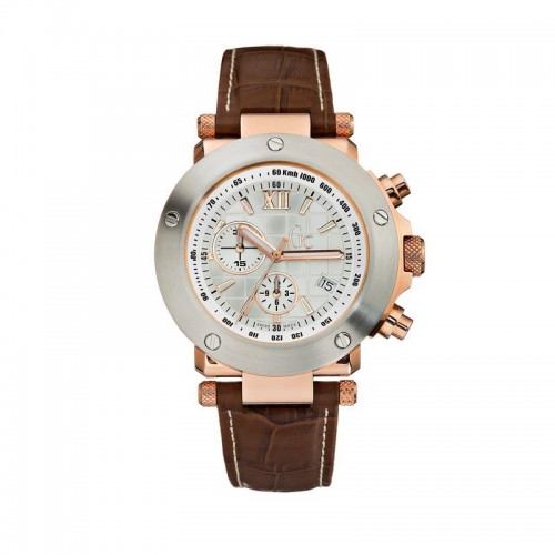 GC Round Silver Chronograph Watch GC Round Silver Chronograph Watch