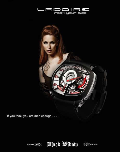 Ladoire black widow mr race poster