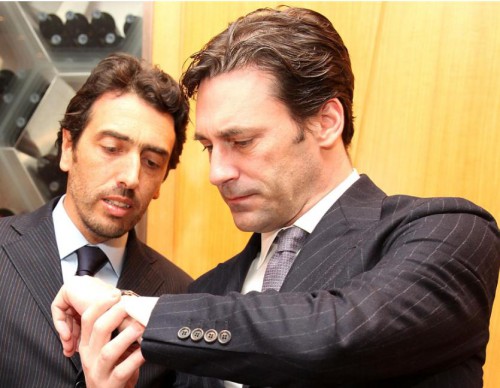 Jon Hamm and Jaeger-Le Coultre Grande Reverso Ultra Thin